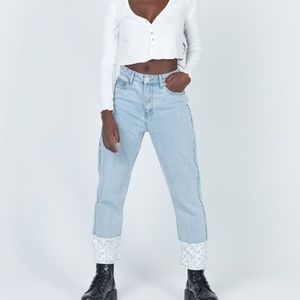 Princess Polly Bella Mom Jeans NWT